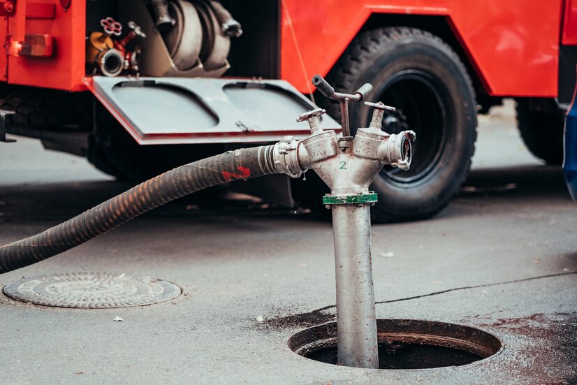 A plumbers drain repair in home